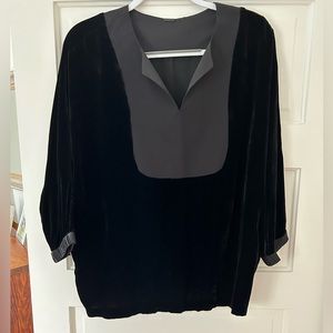Elie Tahari Velvet Top